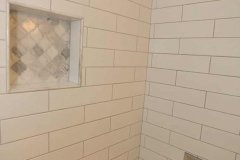 Newly Tiled Shower in Indy
