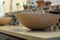 Bowl Sink in Indy Bathroom Renovation