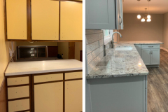 Indianapolis Kitchen Area Before & After