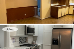Kitchen Countertops Before & After Indianapolis