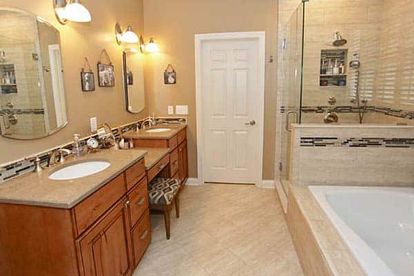 Completed Bathroom Remodel