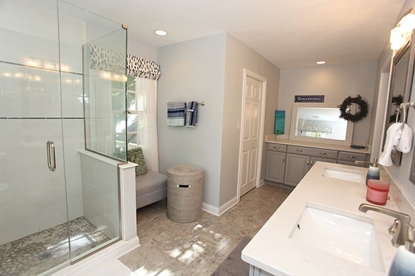 Luxury Bathroom Makeover Indianapolis IN