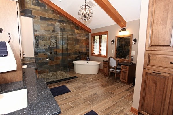 Refreshed Bathroom Design Indianapolis